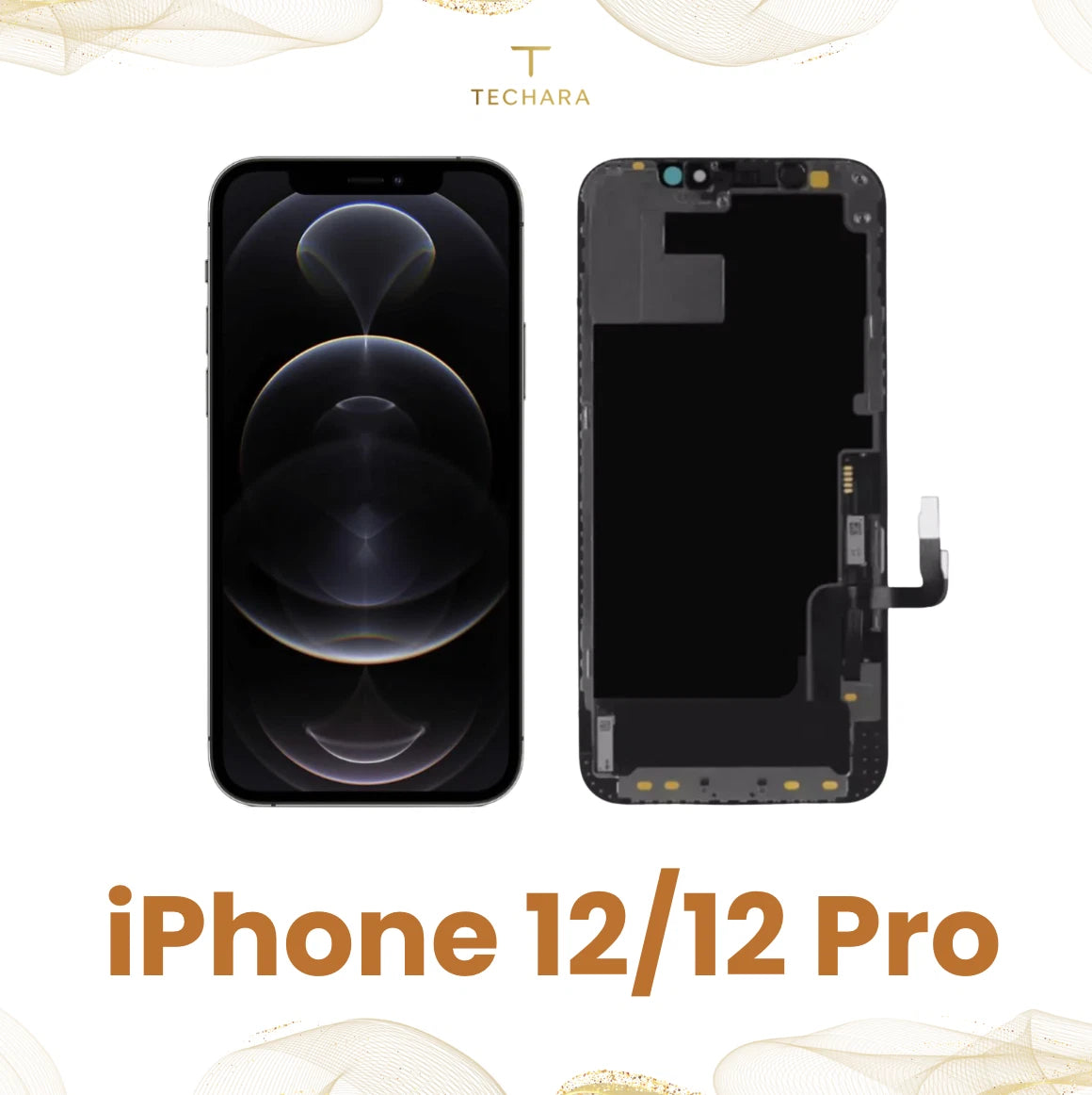 iPhone 12 / 12 Pro Soft OLED Screen Replacement | Premium Display Assembly