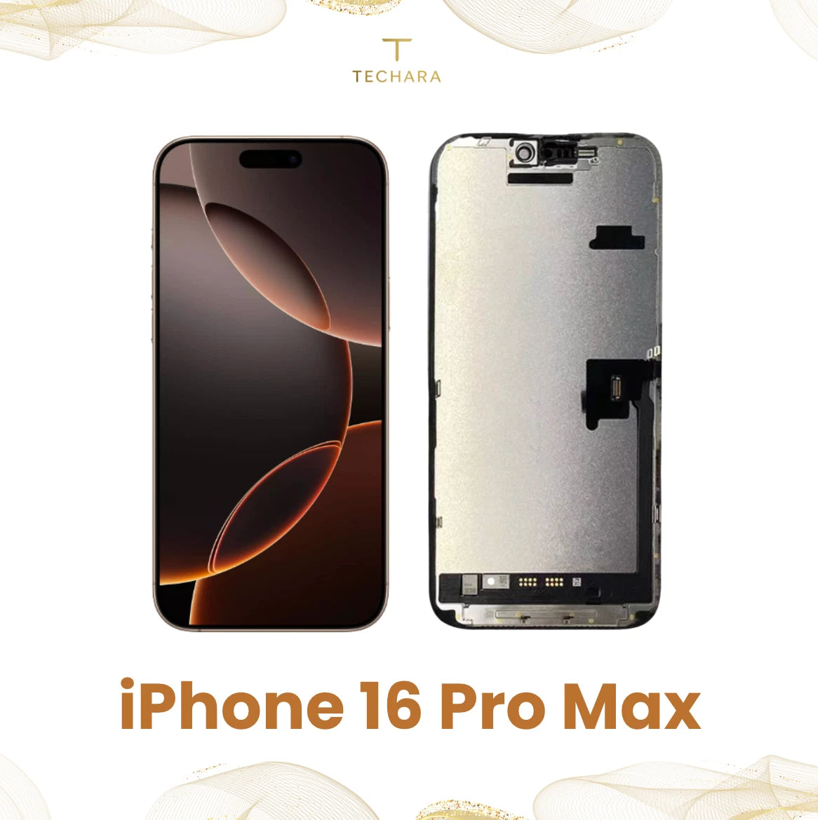 iPhone 16 Pro Max Soft OLED Screen Replacement | Premium Display Assembly