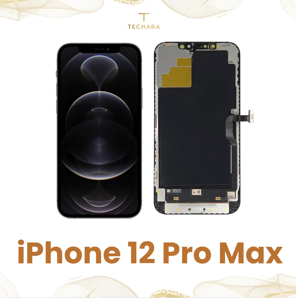iPhone 12 Pro Max Soft OLED Screen Replacement | Premium Display Assembly